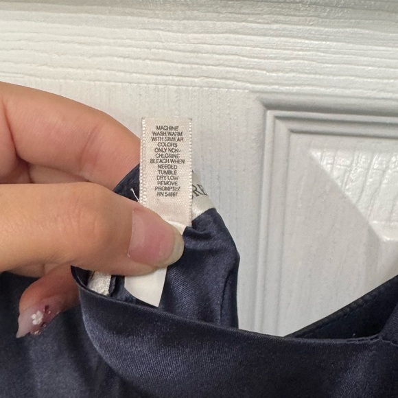 Victoria’s Secret Navy Vtg Slip Dress Women’s Size Medium - Picture 9 of 11